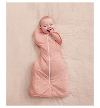 Love To Dream Baby Girls Swaddle Up Sleep Sack - Warm 2.5 Tog Rose Newborn (5-8.5lbs)