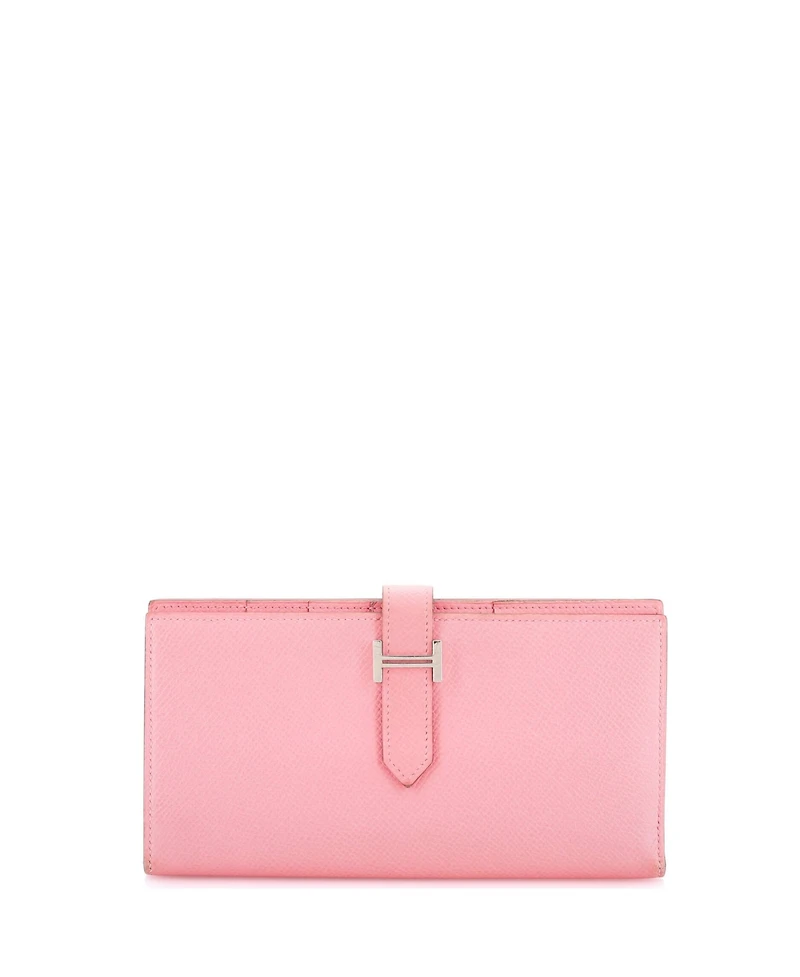 Pre-Owned Hermes Long Bearn Wallet Epsom