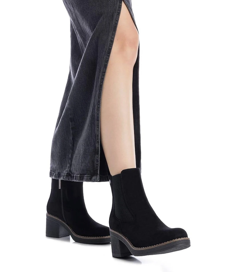 Xti Women's Chelsea Suede Booties Refresh Collection By