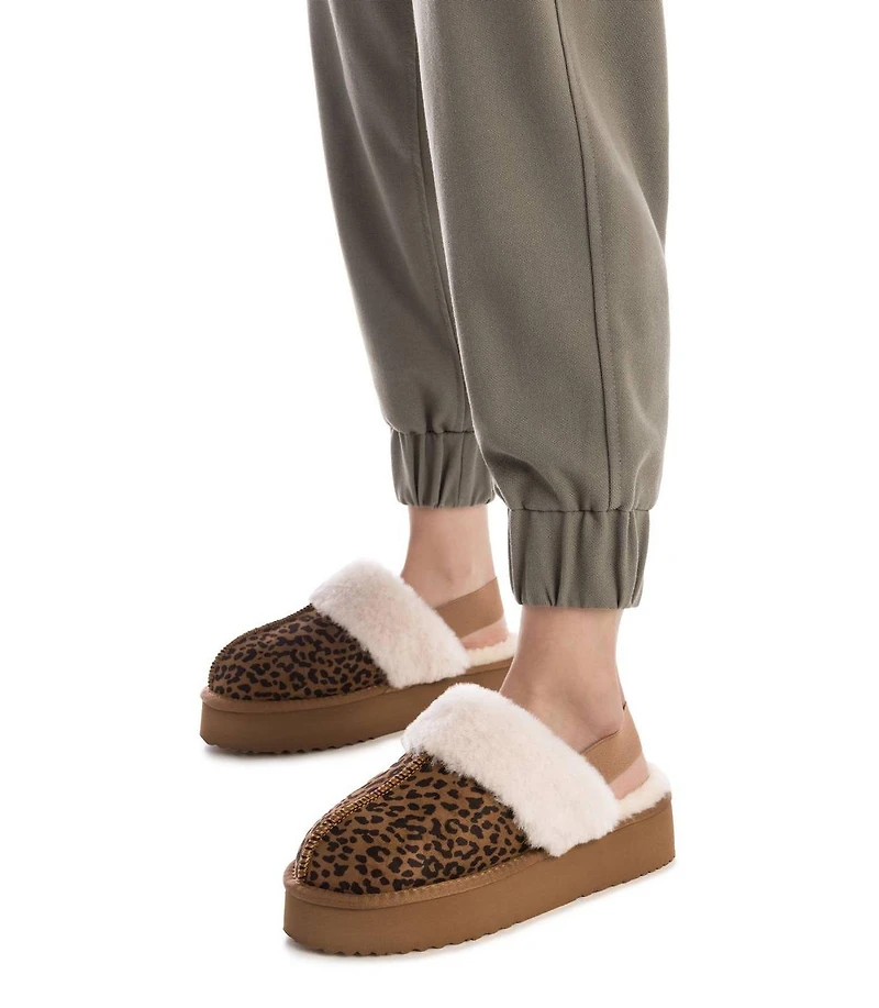 Women's Suede Slingback Clogs By Xti