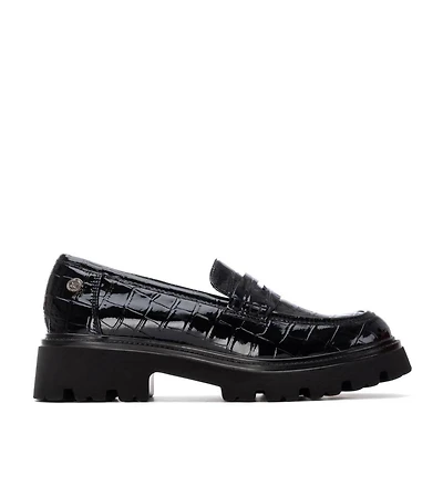 Women's Patent Leather Casual Moccasins By Xti