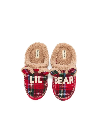 Dearfoams Boys Lil Bear Clog Slipper