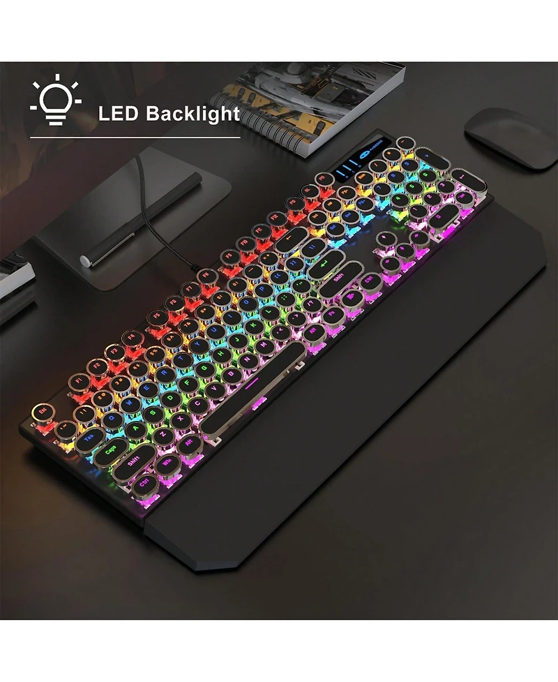 Mechanical Gaming Keyboard And Mouse Combo