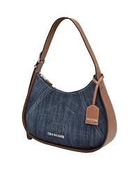 True Religion Denim Raised Horseshoe Hobo