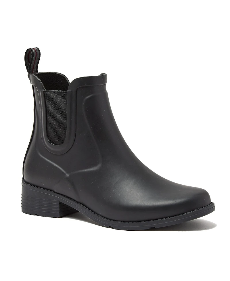 Lands' End Women's Rubber Chelsea Rain Boots