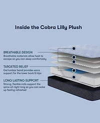 Serta Perfect Sleeper Cobra Lily 10.5" Plush Tight Top Mattress, California King