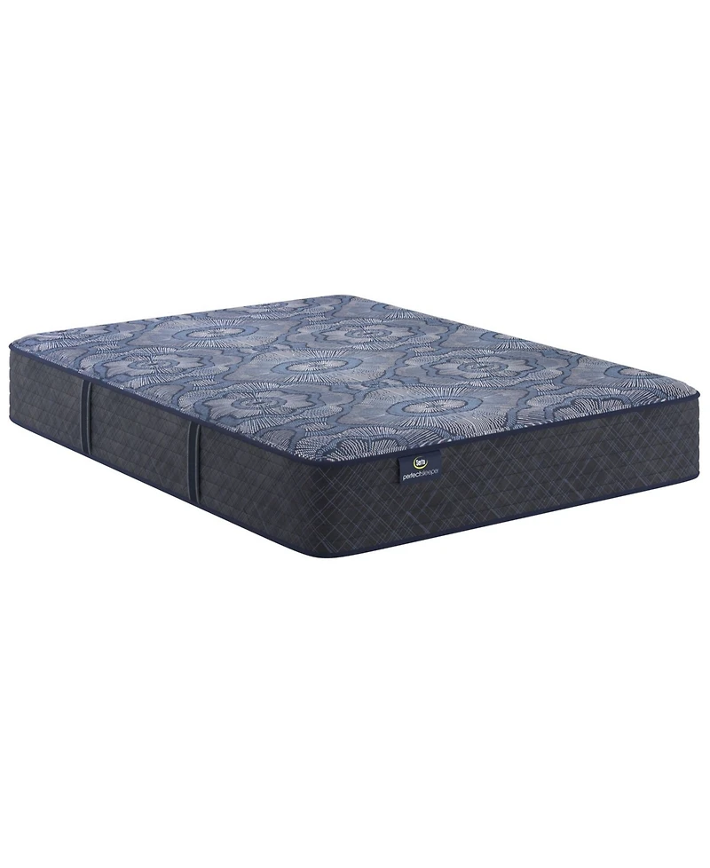 Serta Perfect Sleeper Lavender Falls 12" Firm Hybrid Tight Top Mattress Set, Twin