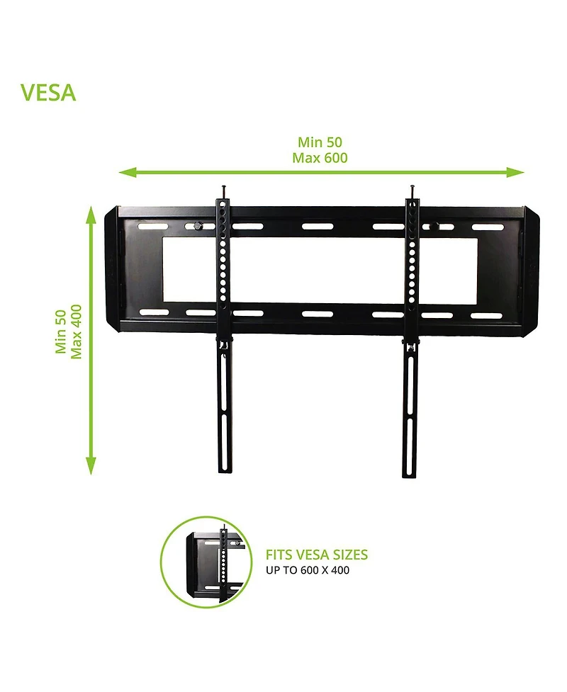 Kanto F3760 Fixed Tv Mount for 37" - 70" TVs