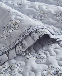 Madison Park Linwood Ruffle Printed 3-Pc. Quilt Set, Queen