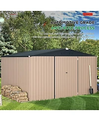 Aecojoy 12'x10' Outdoor Storage Shed