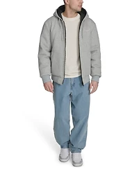 Champion Men's Reversible Bomber with Hood Jacket