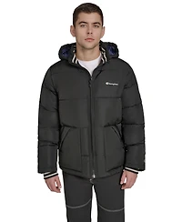 Champion Men's Puffer With Hood Jacket