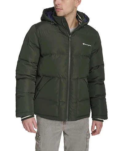 Champion Men's Puffer With Hood Jacket