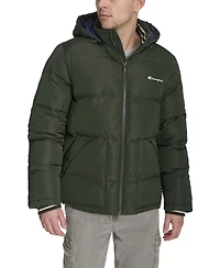 Champion Men's Puffer With Hood Jacket