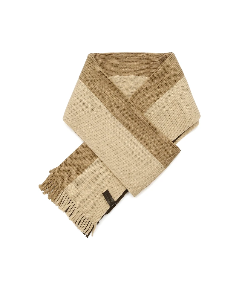 Calvin Klein Men's Gradient Stripe Raschel Scarf