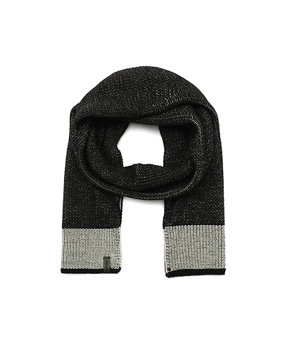 Calvin Klein Men's Color Blocked Fisherman Scarf