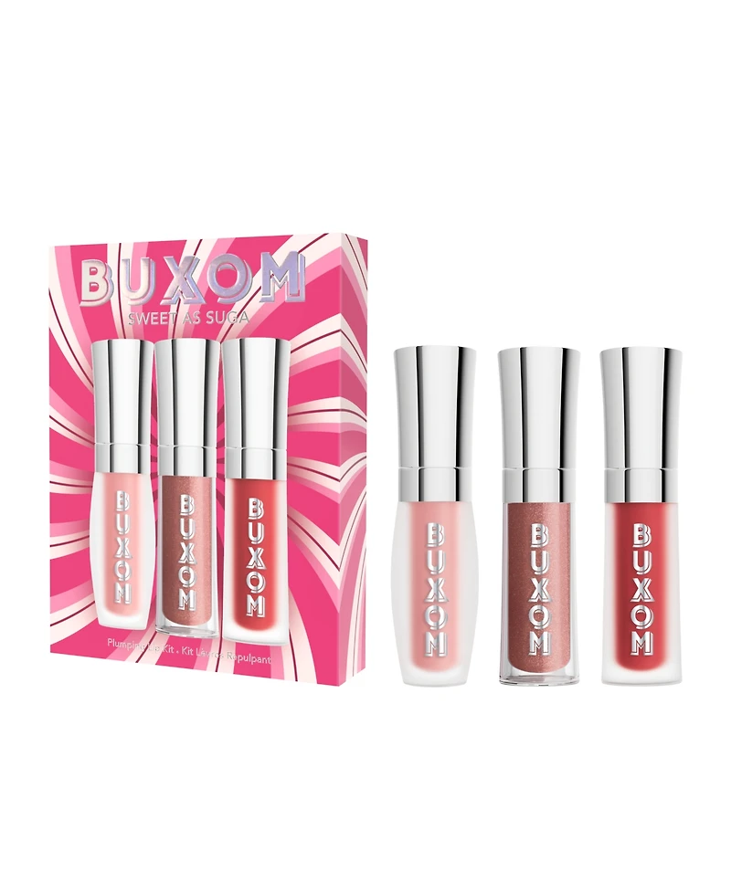 Buxom Cosmetics 3-Pc. Holiday Sweet As Suga Mini Lip Plumbing Kit