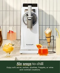 Cuisinart 6-in-1 Slushy Soft-Serve Maker Ice-200