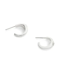 Coach Signature Signet Huggie Earrings