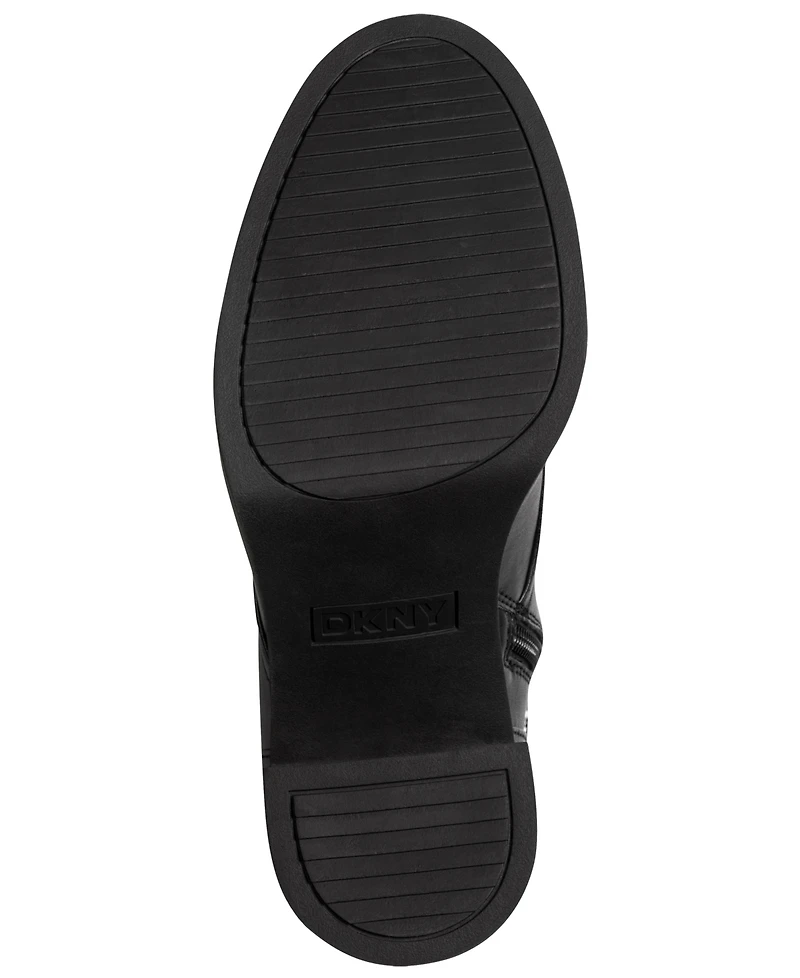 Dkny Women's Zippered Platform Heel Shoes