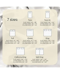 3PC Silky Soft Cooling Deep Pocket Performance Sheet Set