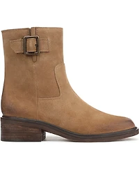 Franco Sarto Women's Gillian Round Toe Zip Short Boots