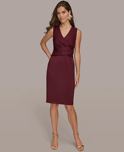 Donna Karan New York Women's Sleeveless Short Dress