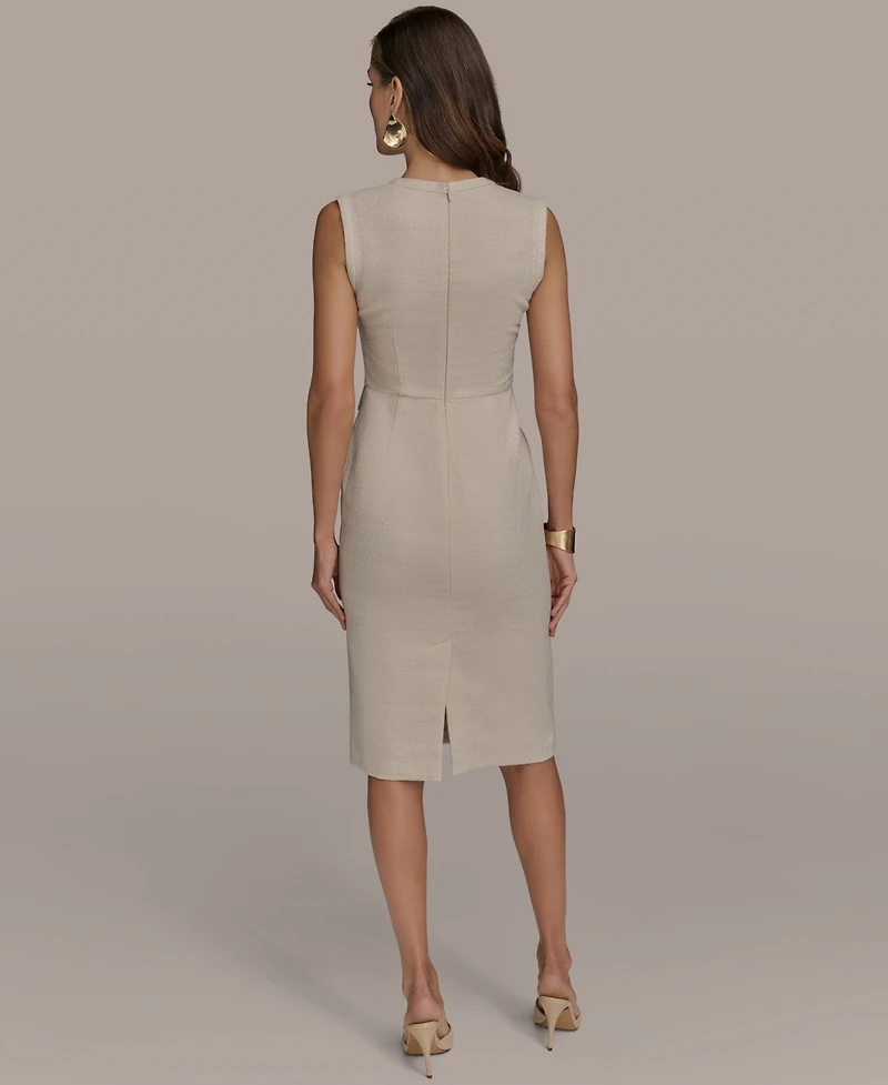 Donna Karan New York Women's Crewneck Short Dress