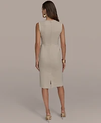 Donna Karan New York Women's Crewneck Short Dress