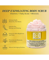 Omm Collection Emulsified Sugar Scrub – Swiss Chocolate 8oz