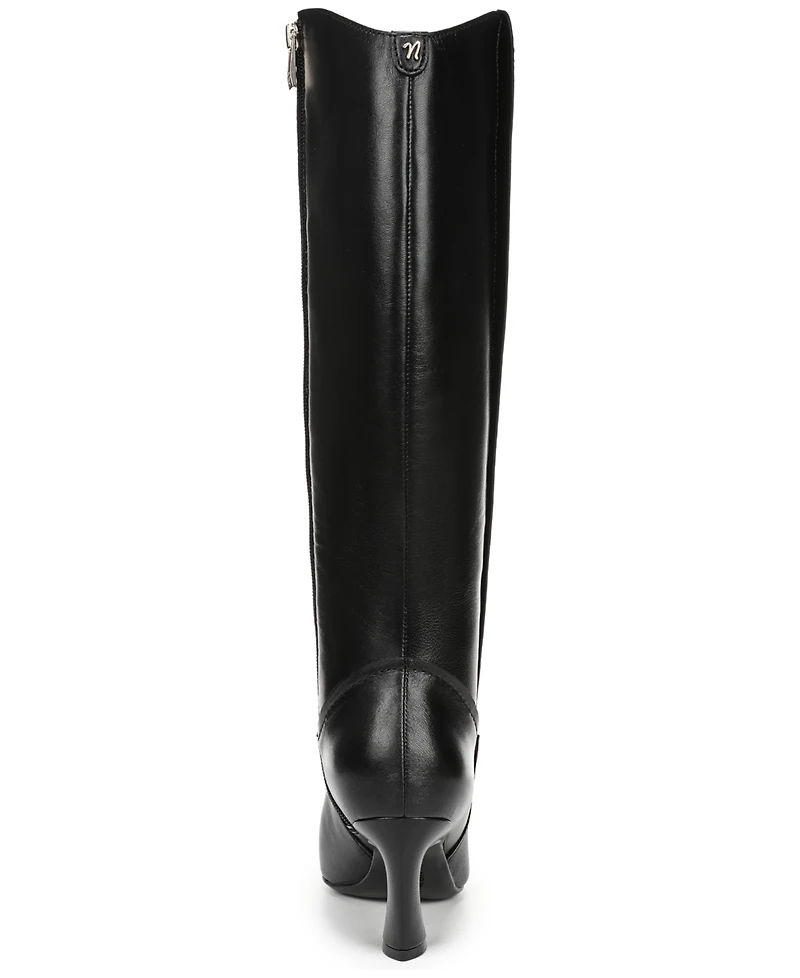 Naturalizer Women's Emily Wide Calf Zipper Tall Boots