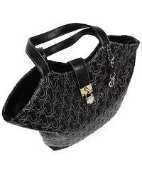 True Religion Horseshoe Quilt Charm Tote