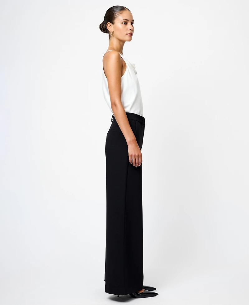 Fcuk Women's Azra Twill Wide Leg Pants
