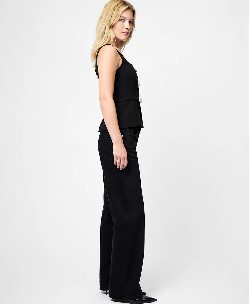 French Connection Azra Women's Sleeveless Bow Top