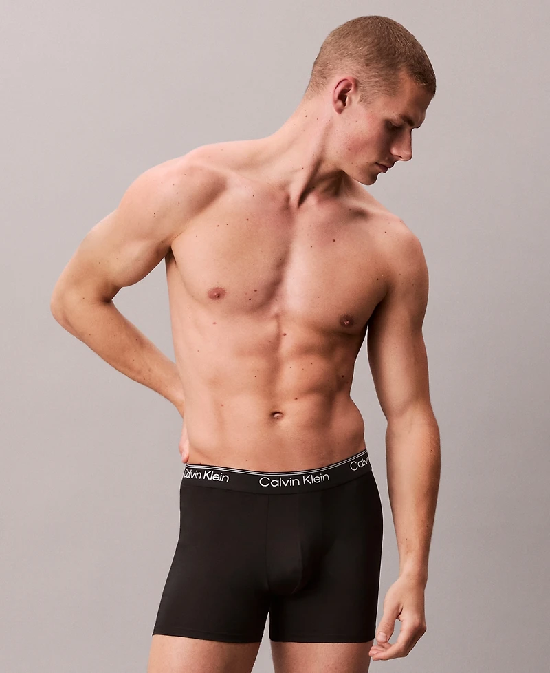 Calvin Klein Men's 3-Pack Micro Stretch Boxer Briefs