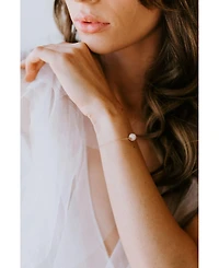 Untamed Petals Abigail Pearl Bracelet