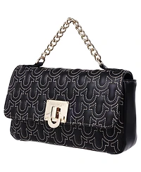 True Religion Horseshoe Quilted Flap Shoulder Bag