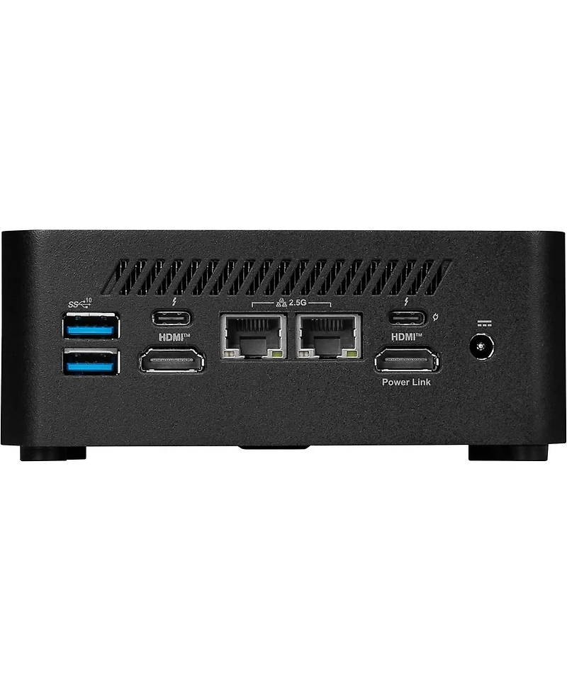 Msi Cubi Nuc 1MG-015US Mini Desktop Computer, Intel Core 7-150U 1.8GHz, 32GB Ram, 1TB Ssd, Windows 11 Home, Black
