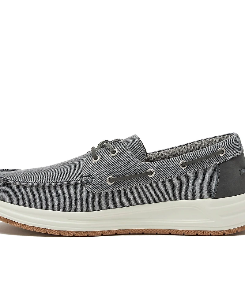 Lands' End Men's Comfort Slip On Boat Shoes