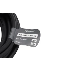 Aputure 24.6' Head Extension Cable for Storm 400x Led Light