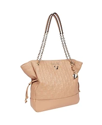 True Religion Cinch Side Soft Logo Tote