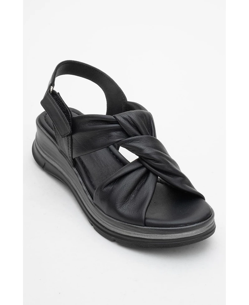 Forever & Always Shoes Oara Leather Sandal (Women)