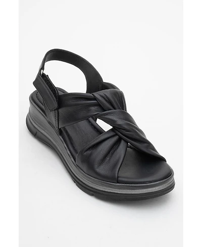 Forever & Always Shoes Oara Leather Sandal (Women)