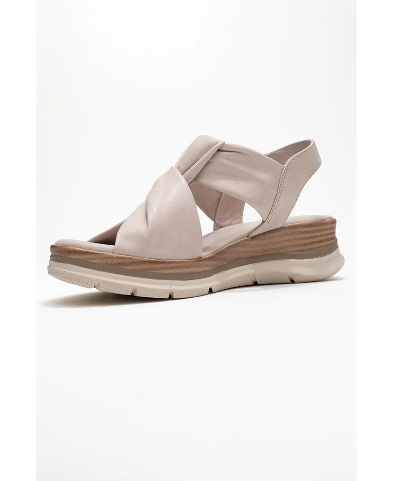 Forever & Always Shoes Oara Leather Sandal (Women)