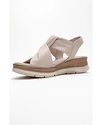 Forever & Always Shoes Oara Leather Sandal (Women)