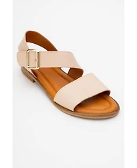 Forever & Always Shoes Majesty Leather Sandal (Women)