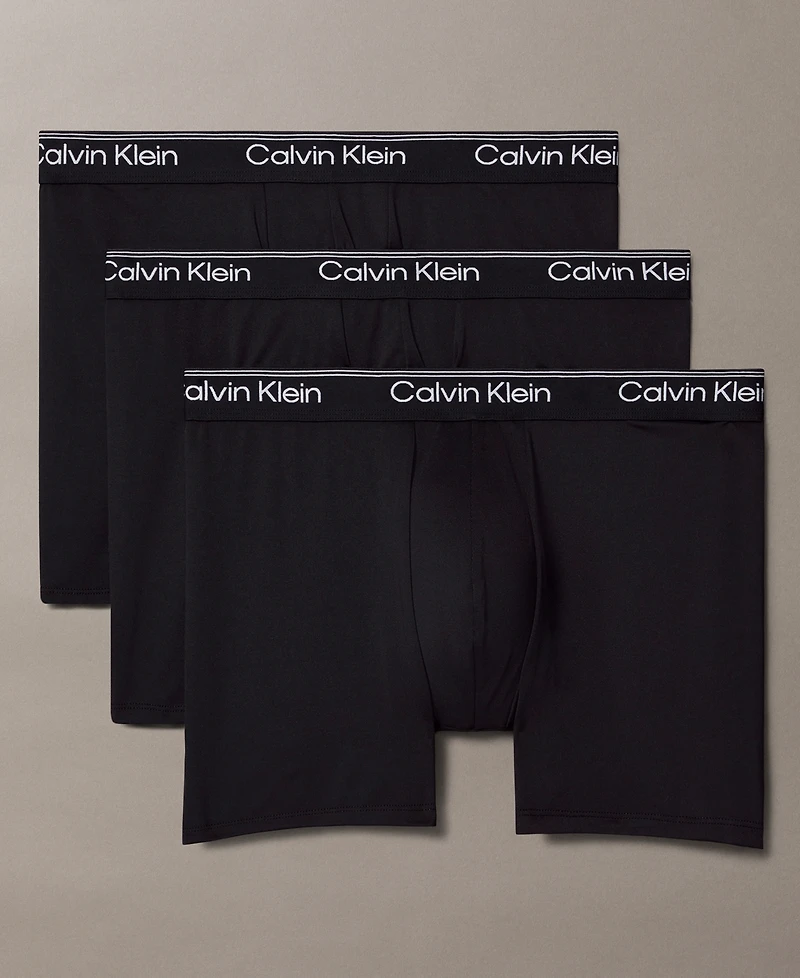 Calvin Klein Men's 3-Pack Micro Stretch Boxer Briefs