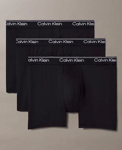 Calvin Klein Men's 3-Pack Micro Stretch Boxer Briefs