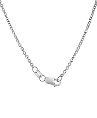 Macy's Certified Diamond Solitaire Pendant Necklace (1/2 ct. t.w.) in 14K White Gold