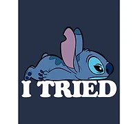 Hybrid Apparel Men's Stitch I Tried Crewneck T-Shirt